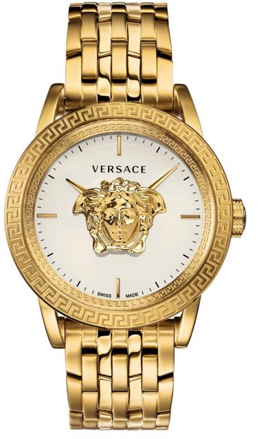 Versace VERD00318 Palazzo Empire Gold-Tone Stainless Steel 43 mm Replica watch